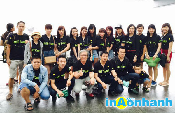 in áo thun team building AHT Group tháng 7/2015