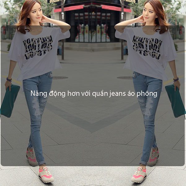 nang-dong-hon-voi-quan-jeans-ao-phong