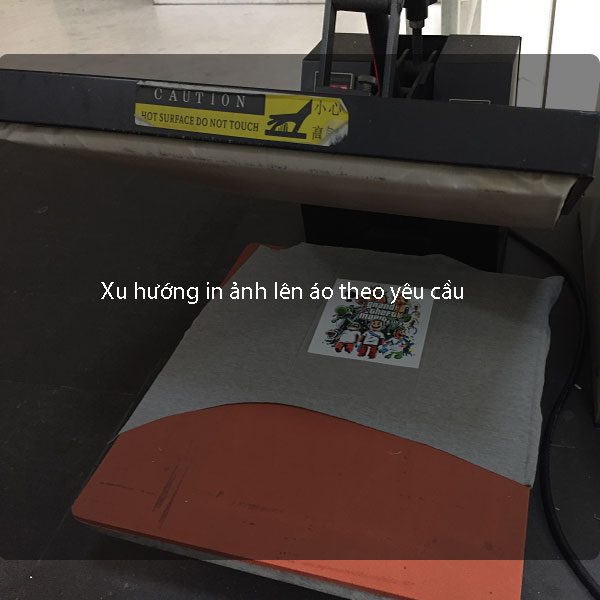 Xu hướng in ảnh lên áo theo yêu cầu Xu hướng in ảnh lên áo theo yêu cầu
